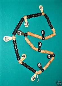 pool billiard snooker SCORE BEADS w/ wire and hardware  