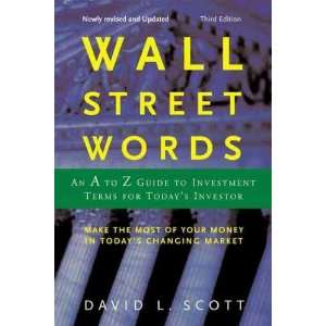  Wall Street Words David L. Scott Books