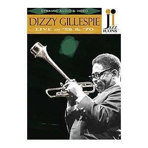   Jazz Icons Dizzy Gillespie, Live in 58 and 70 Musical Instruments