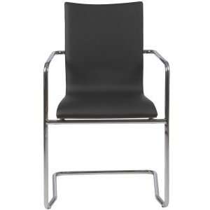    Italmodern   Madge Sled Base Guest Chair 17228: Home & Kitchen
