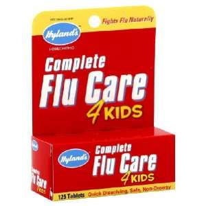   Hylands Homeopathic   Flu Care 4 Kids 125 Tabs: Health & Personal Care