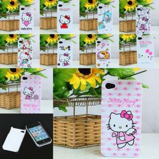   Magnetic PU Leather HelloKitty Cat Case Smart Cover Stand FREE SHIP