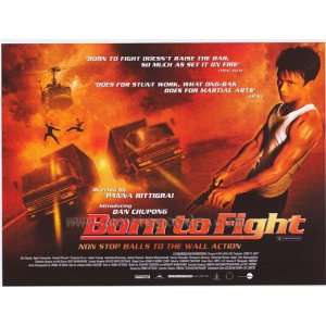  Born to Fight Poster 27x40 Chupong Changprung Nappon 