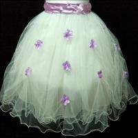 Purples Christening Fancy Girls Pageant Dresses SZ 6 7Y  