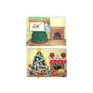  New   2 Piece Christmas Tree Scene Set Case Pack 72 by DDI 