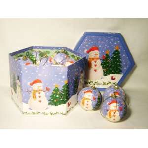  Christmas Snowman Ornaments: Home & Kitchen