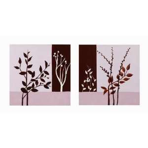  Mauve Branches Wall Art