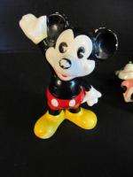 Vintage Mickey and Minnie Mouse UCGC Japan Figurines  