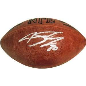 NFL Giants Jeremy Shockey Autographed Football  Sports 