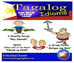 FILIPINO & TAGALOG SLANG Language Course (+ Idioms CD)  