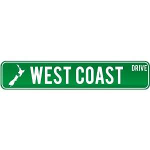  West Coast Drive   Sign / Signs  New Zealand Street Sign City Home