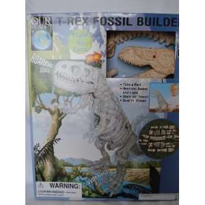  Our Planet T Rex Dinosaur Fossil Builder: Toys & Games