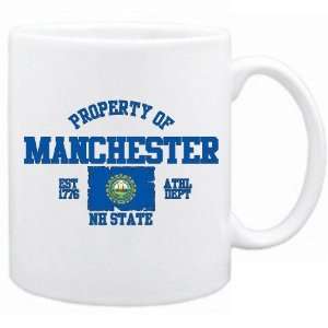 New  Property Of Manchester / Athl Dept  New Hampshire Mug Usa City 