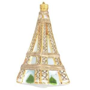  Paris Eiffel Tower Christmas Ornament: Home & Kitchen