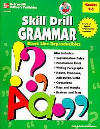 Skill Drill Grammar, Grades 2 3 by Frank Schaffer 2001, Paperback 