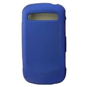 Icella FS SAR720 RBU Rubberized Blue Snap On Cover for Samsung Admire 
