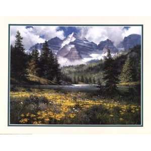    Rocky Mountain Spring by Jack Sorenson 28x22