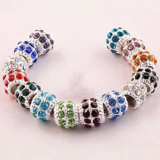   european beads fit european style chain bracelet bead size about