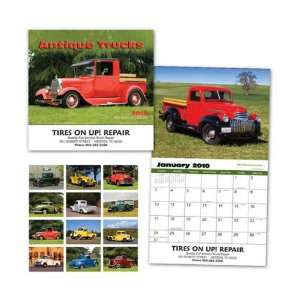  Antique Trucks   Stapled Calendar   A 13 month vehicle calendar 