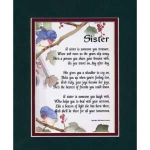 SISTER   A SENTIMENTAL GIFT FOR A SISTER BIRTHDAY LOVE  
