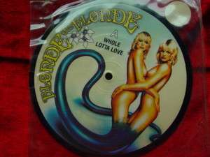 BLONDE ON BLONDE 45 PICTURE DISC NEVER PLAYED MINT 7NPX46189  