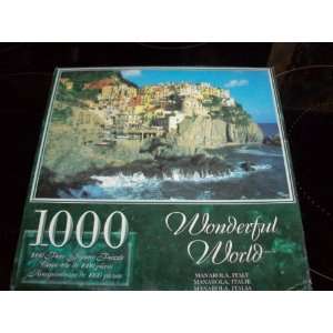  Manarola Italy Wonderful World 1000 Piece Puzzle Toys 