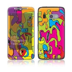  HTC Surround Skin Decal Sticker   Color Monsters 