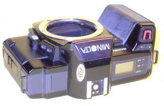 Minolta 5000 #12302022. This is an advanced, electronic camera body 