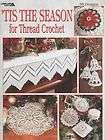Christmas Crochet knit Patterns Angels Snowflakes Needlepoint Quilting 