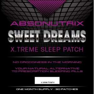  30 Sweet Dreams X Treme Natural Sleep Patch by Absonutrix 