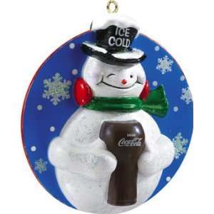  Carlton American Greetings Ornament 2011 Coca Cola Snowman 