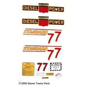  DECAL SET for OLIVER 77 Standard Diesel Automotive