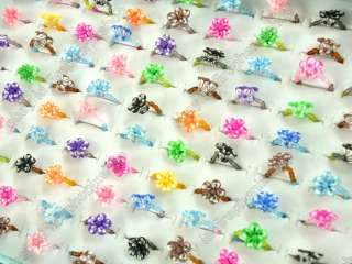 Wholesale lots 100pcs Polymer clay children Rings  
