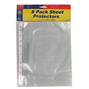  Bulk Buys OP391 Sheet Protectors 8Pk   Pack of 200: Toys 
