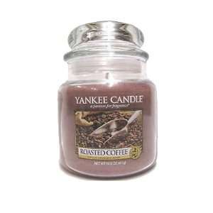  Yankee Candle 14.5 oz Jar Candle ROASTED COFFEE: Kitchen 