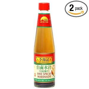 Lee Kum Kee Five Spices Marinade, 14 Ounce Bottle (Pack of 2)  