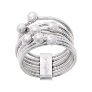  SilverBin Sterling Silver High Polish Stacked Ball Rings Jewelry