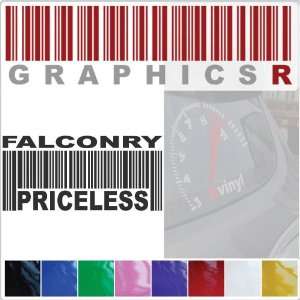   Barcode UPC Priceless Falconry Falconer Falcon Austringer A686   Black