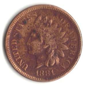  1881 U.S. Indian Head Cent / Penny Coin 