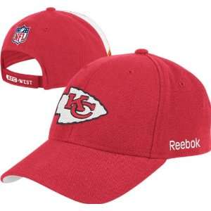 Kansas City Chiefs Red Sideline Wool Blend Structured Adjustable Hat