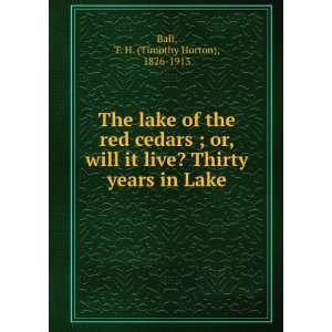   ? Thirty years in Lake T. H. (Timothy Horton), 1826 1913 Ball Books