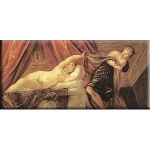   16x8 Streched Canvas Art by Tintoretto, Jacopo Robusti: Home & Kitchen