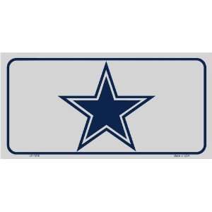  America sports Cowboys Country Blue Star License Plate 