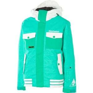 ONeill Seb Toots Insulated Jacket   Boys Green AOP, 8 