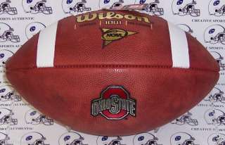 WILSON OFFICIAL NCAA OHIO STATE COLLEGE GAME FOOTBALL  