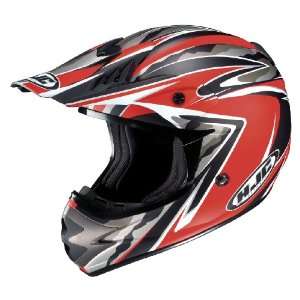    X3 Agent MC 1F Motocross Helmet Flat Red/Black/White XXL Automotive