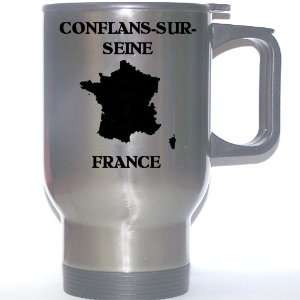  France   CONFLANS SUR SEINE Stainless Steel Mug 