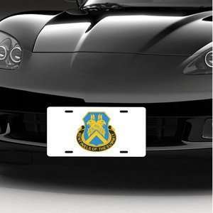 Army 110th Military Intelligence Battalion LICENSE PLATE 