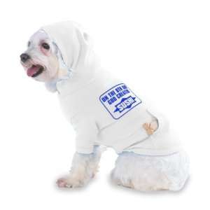   SUSHI Hooded (Hoody) T Shirt with pocket for your Dog or Cat XS White
