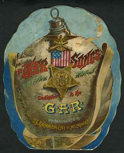 GAR 23 Encampment 1889 Milwaukee SCHLITZ Beer Comm  